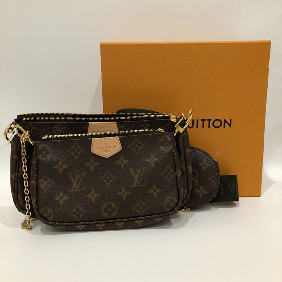 【95MK】LV Monogram Multi Pochette Accessories sku#85828 (gently used) - Picture 1 of 13